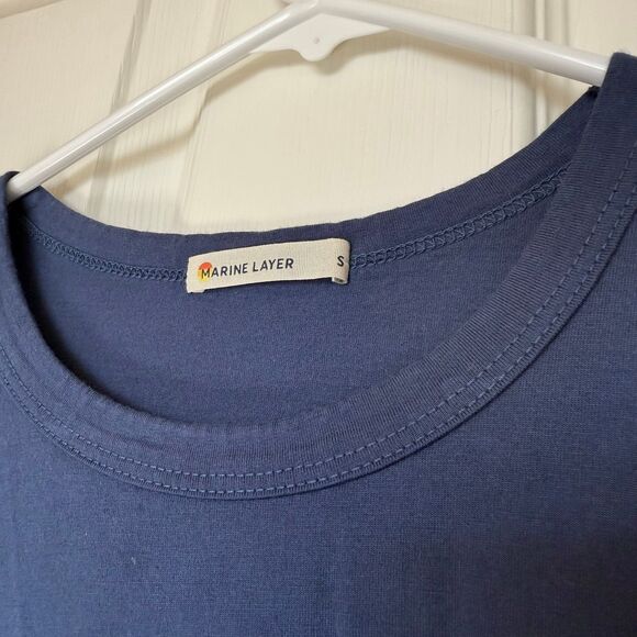Marine layer women's crewneck T-shirt - Picture 2 of 3